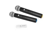 Omnitronic UWM-2HH USB Draadloze microfoonset Hand Zendmethode:Draadloos Schakelaar USB Draadloos - thumbnail
