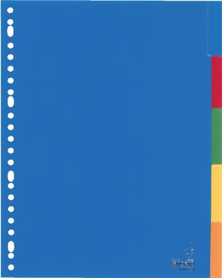 Kangaro Tabbladen a4 23 rings venster kunststof