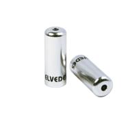 Elvedes kabelhoedje 4,2mm aluminium zilver (10st) - thumbnail