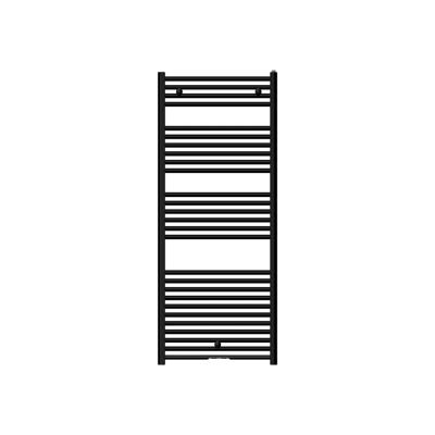 Handdoekradiator Van Marcke Basic 150/060 144.8x60 cm 743W Mat Zwart