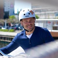 Melon helm urban active plastered white xxs-s - thumbnail