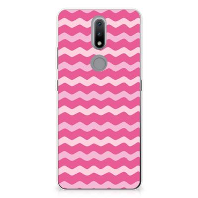 Nokia 2.4 | TPU bumper | Waves Pink