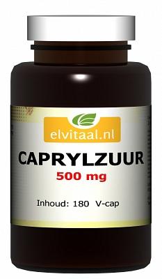 Elvitum Caprylzuur 500mg Vegicaps Elvitum Caprylzuur 500mg Vegicaps