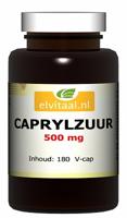 Elvitum Caprylzuur 500mg Vegicaps - thumbnail