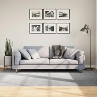 Vloerkleed IZA laagpolig Scandinavisch 160x230 cm grijs - thumbnail
