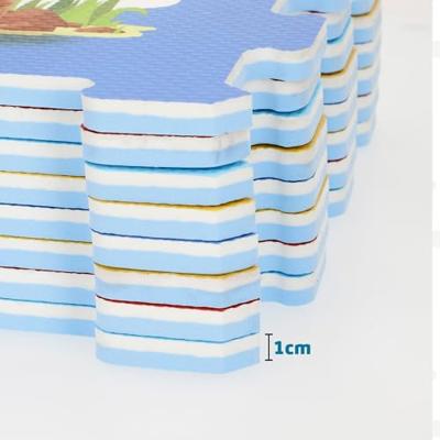 Puzzel Colorbaby 120 x 60 cm Multicolour dieren 8 Onderdelen