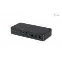 i-tec I-TEC USB3.0/USB-C/TB 2x4K Pro Dock USB-C dockingstation - thumbnail
