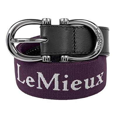 LeMieux Elasticated Riem bordeaux maat:m