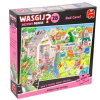 Jumbo Wasgij destiny 28 legpuzzel - de mancave van pa, 1000st. - thumbnail