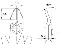 Piergiacomi PG-TRR58G Zeer Sterke Vlakker - thumbnail