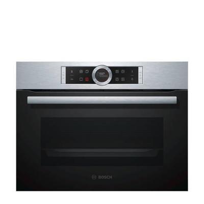 Bosch Serie 8 CBG635BS3 oven Elektrische oven 47 l Zwart, Roestvrijstaal A+
