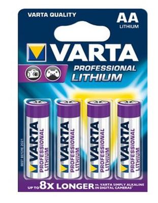 Varta 1500 Lithium AA NR.6106 4-pak