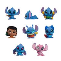 Verzamelbeeldjes - DISNEY - Stitch Collector's Box - 8 exclusieve beeldjes waarvan 1 zeldzaam - thumbnail