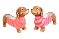 Bloempot Teckel Larry 55cm Assorti 1st - thumbnail