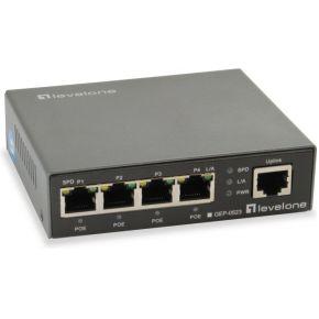 LevelOne GEP-0523 netwerk-switch Gigabit Ethernet (10/100/1000) Zwart Power over Ethernet (PoE) LevelOne GEP-0523 netwerk-switch Gigabit Ethernet (10/100/1000) Zwart Power over Ethernet (PoE)
