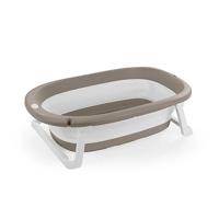 Dolu Baby Opvouwbaar Badje 75.5x46.5x20.5 cm Steengrijs/Wit - thumbnail