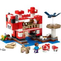 LEGO minecraft 21270 het mooshroom huis - thumbnail