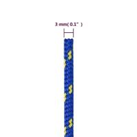 VidaXL Boottouw 3 mm 250 m polypropyleen blauw - thumbnail