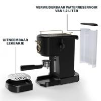 Princess E249417 Espresso Machine Zwart/Goud - thumbnail