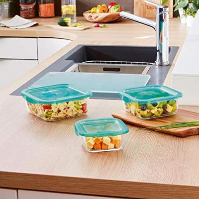 Luminarc keep 'n box vershoudbak - vierkant - glas - 0,72 l
