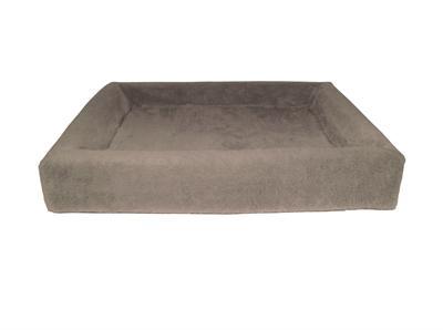 Bia bed fleece hoes hondenmand taupe
