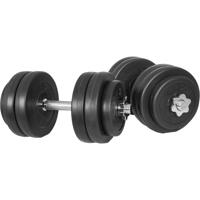 Dumbellset 30 kg Kunststof - thumbnail