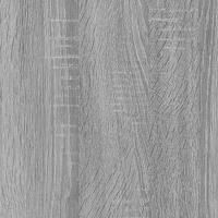 Salontafel 60x50x36,5 cm bewerkt hout grijs - thumbnail