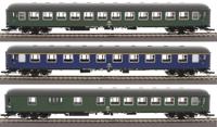 Roco 6200051 H0 set van 3: D 377 „Hispania-Express” van de DB 2e klas Büm 234, 1e klas Aüm 203, halve bagagewagon BDüm 273 - thumbnail