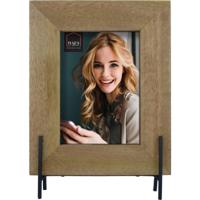 Haes Deco Houten Fotolijst Cordoba in rustiek bruin voor 1 foto 10x15 cm staand/verticaal (formaat 17,5 x 26 cm) - SP11815 - thumbnail