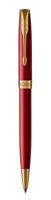 Parker Sonnet balpen, rood/goud, medium, in giftbox - thumbnail