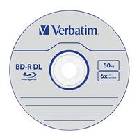 Verbatim BD-R Dual Layer - Blu-Ray Disc 50GB, 6x brandsnelheid, Afdrukbaar oppervlak, 5 Pack Jewel Case - thumbnail