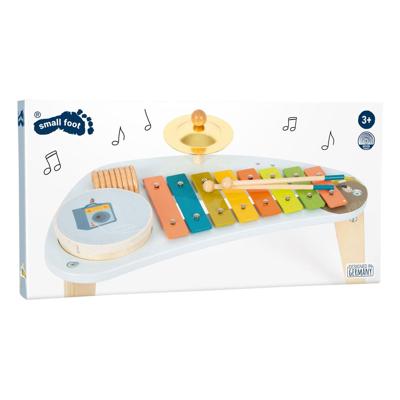 Small Foot houten muziektafel groovy beats