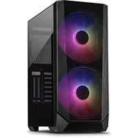 Inter-Tech IT-3503 Airstream Tower PC-behuizing Zwart 2 voorgeïnstalleerde ventilators - thumbnail