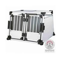 TRIXIE TRANSPORTBOX DUBBEL ALUMINIUM 93X64X88 CM - thumbnail