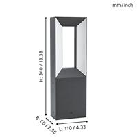 Eglo Led sokkellampRiforano - 98727 - thumbnail