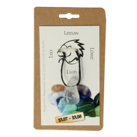 Steengoed Sterrenbeeldsteen hanger leeuw 1 Stuks - thumbnail