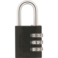 Abus cijfer hangslot 145/30 zwart (6cm) - thumbnail