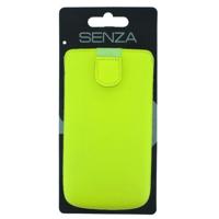 Senza Leather Slide Case Neon Yellow Size XXL - thumbnail
