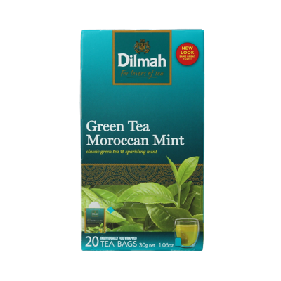 Dilmah Moroccan mint green tea selection 20 Zakjes