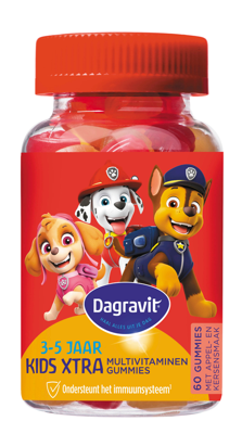 Dagravit Dagravit Multivitaminen Paw Patrol (60st)