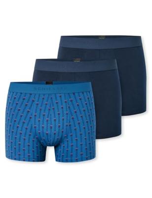 Schiesser 95/5 boxershorts blauw