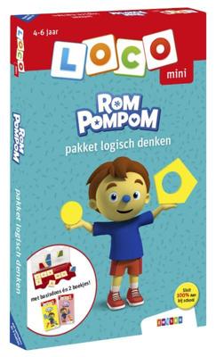 WPG Uitgevers Mini loco rompompom pakket logisch nadenken (4-6 jaar)