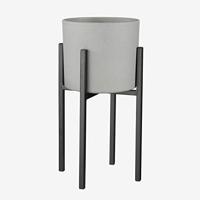 Mica Decorations Era Bloempot Ø32,5 cm Grijs - thumbnail