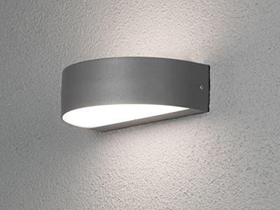 Konstsmide Monza 7855-370 LED-buitenlamp (wand) Energielabel: G (A - G) 9 W Antraciet