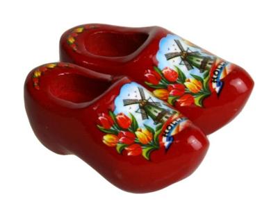 Magneetklompen Molen/Tulp Rood