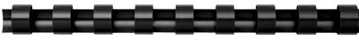 Fellowes bindruggen, doos van 25 stuks, 8 mm, zwart Fellowes bindruggen, doos van 25 stuks, 8 mm, zwart