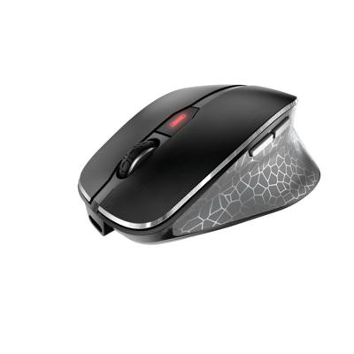 Cherry MW 8C Ergo muis zwart - thumbnail