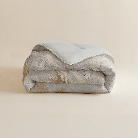 Zelesta Zelesta Royalbed Oak Leafs 140x200 - Dekbed zonder overtrek - met Instopstrook - Wasbaar dekbed met Vaste Overtrek - All year zomerdekbed & winterdekbed - thumbnail