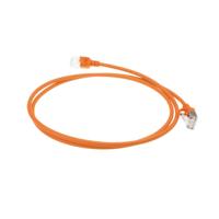 ACT DC7110 LSZH U/FTP CAT6A Datacenter Slimline Patchkabel Snagless | RJ45 Connectoren | Oranje | 10 meter - thumbnail