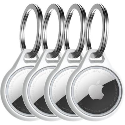 ITSKINS Level 2 AirCover Solid for Apple Airtag White (4-Pack)